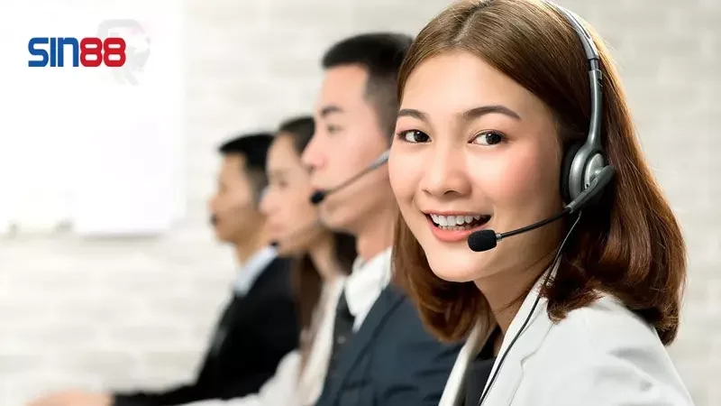 Đội ngũ CSKH Sin88 tận tâm