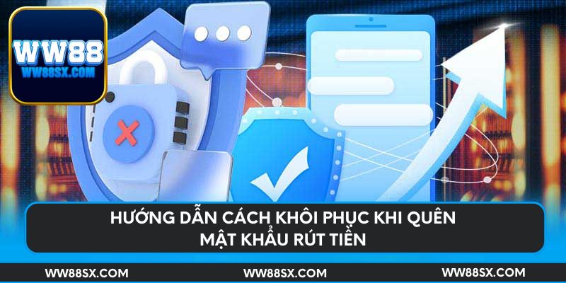 Hướng dẫn cách khôi phục khi quên mật khẩu rút tiền