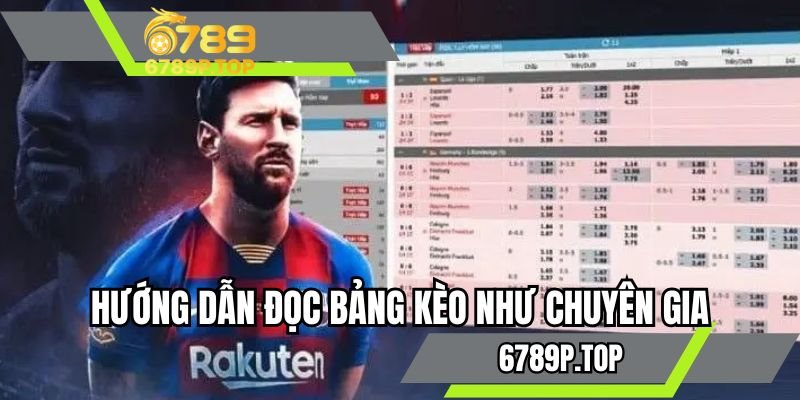 Hướng dẫn đọc bảng kèo như chuyên gia