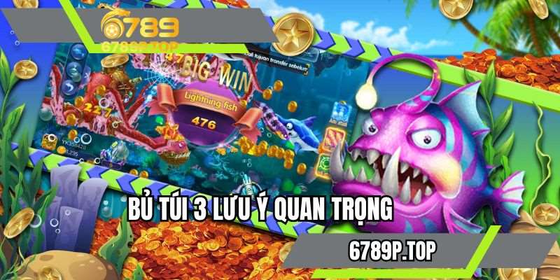 Bủ túi 3 lưu ý quan trọng