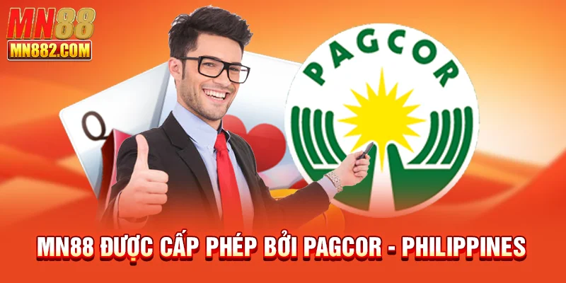 MN88 được cấp phép bởi PAGCOR - Philippines
